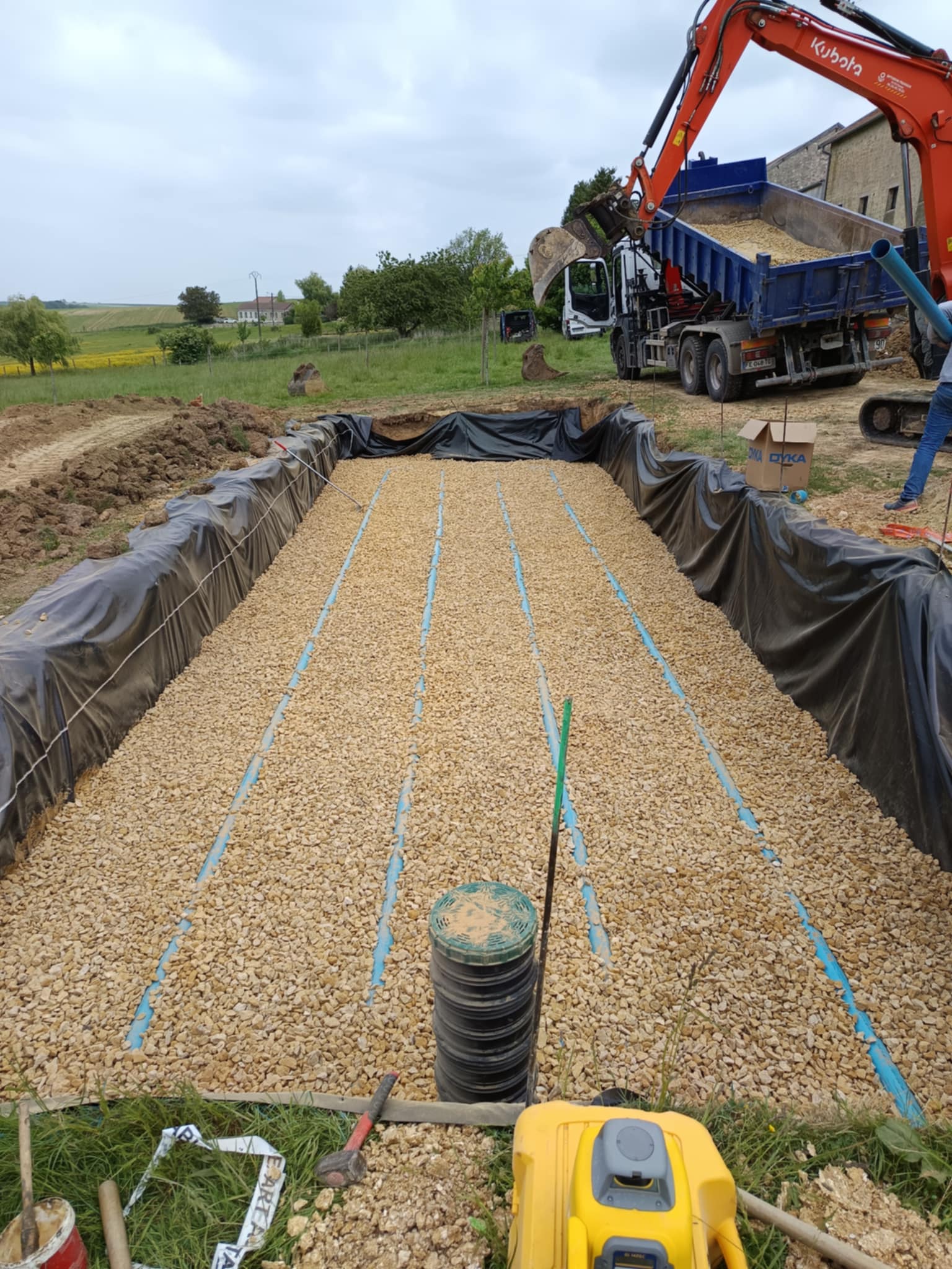 Réalisation terrassement